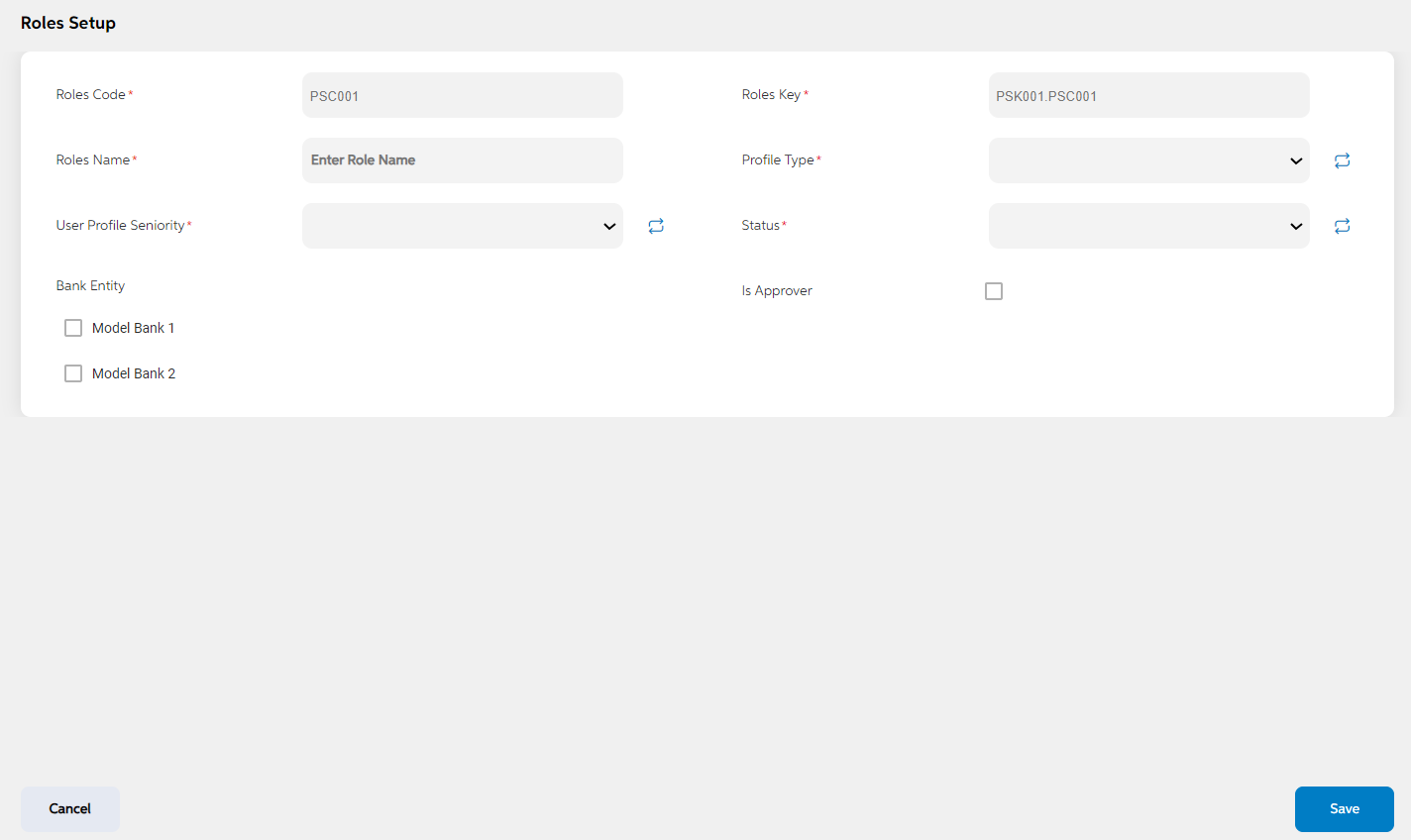 Add Roles Setup